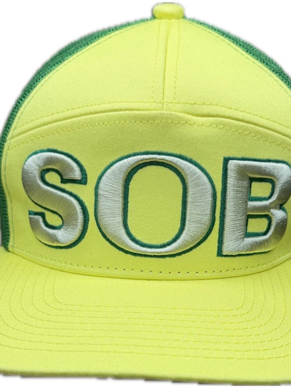 SOB Subaru Of Bend Oregon Snapback Mesh Trucker Hat Oregon Ducks Colors
